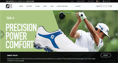 Desktop Screenshot of footjoy.co.uk